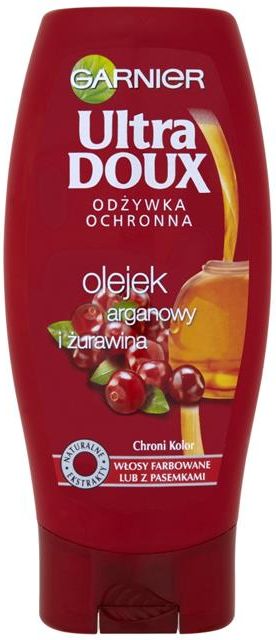 garnier ultra doux odżywka ochronna do włosów olejek arganowy