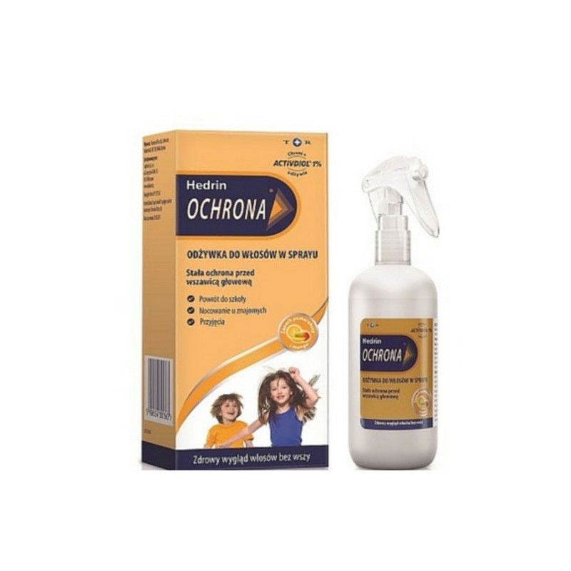 hedrin ochronna odżywka do włosów w sprayu 120ml