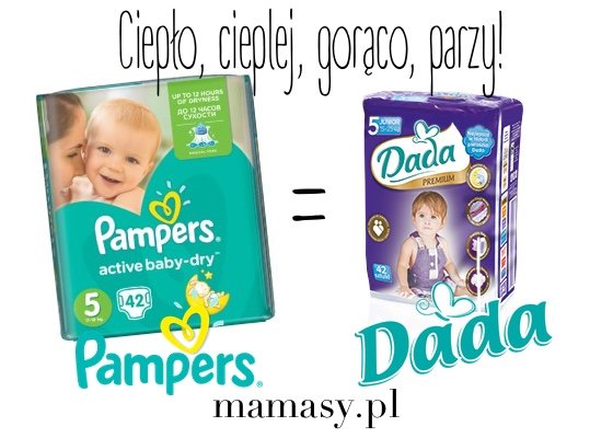 jakie pampersy dada czy pampers