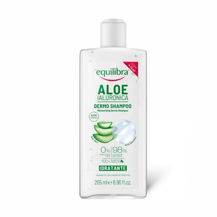 equilibra nawilżający szampon aloesowy 20 aloe vera 250 ml