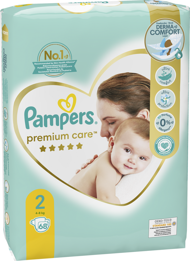 promocja pieluszki pampers premium 1