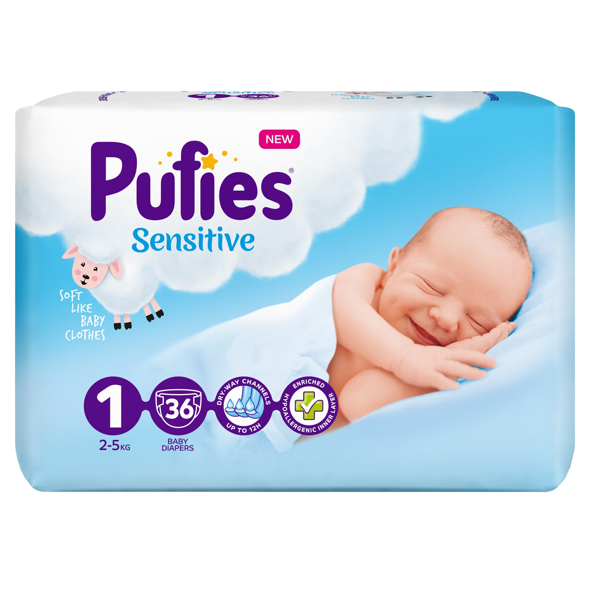 pampers pufies nr 1