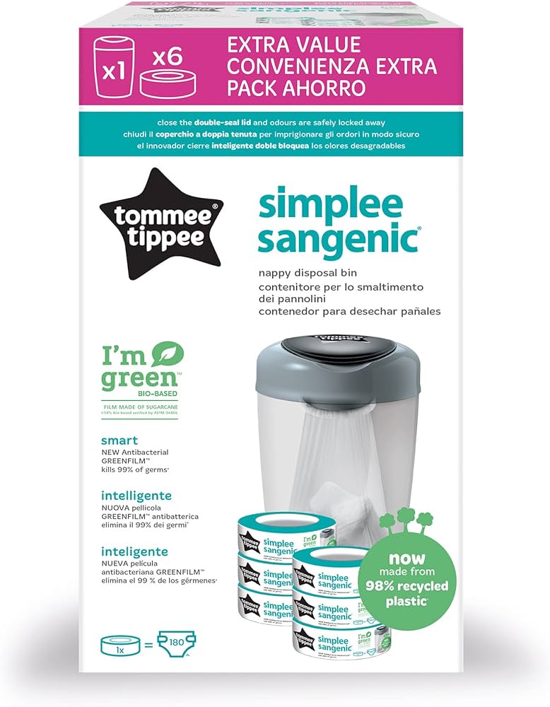 tommee tippee kosz na pieluchy sangenic simplee