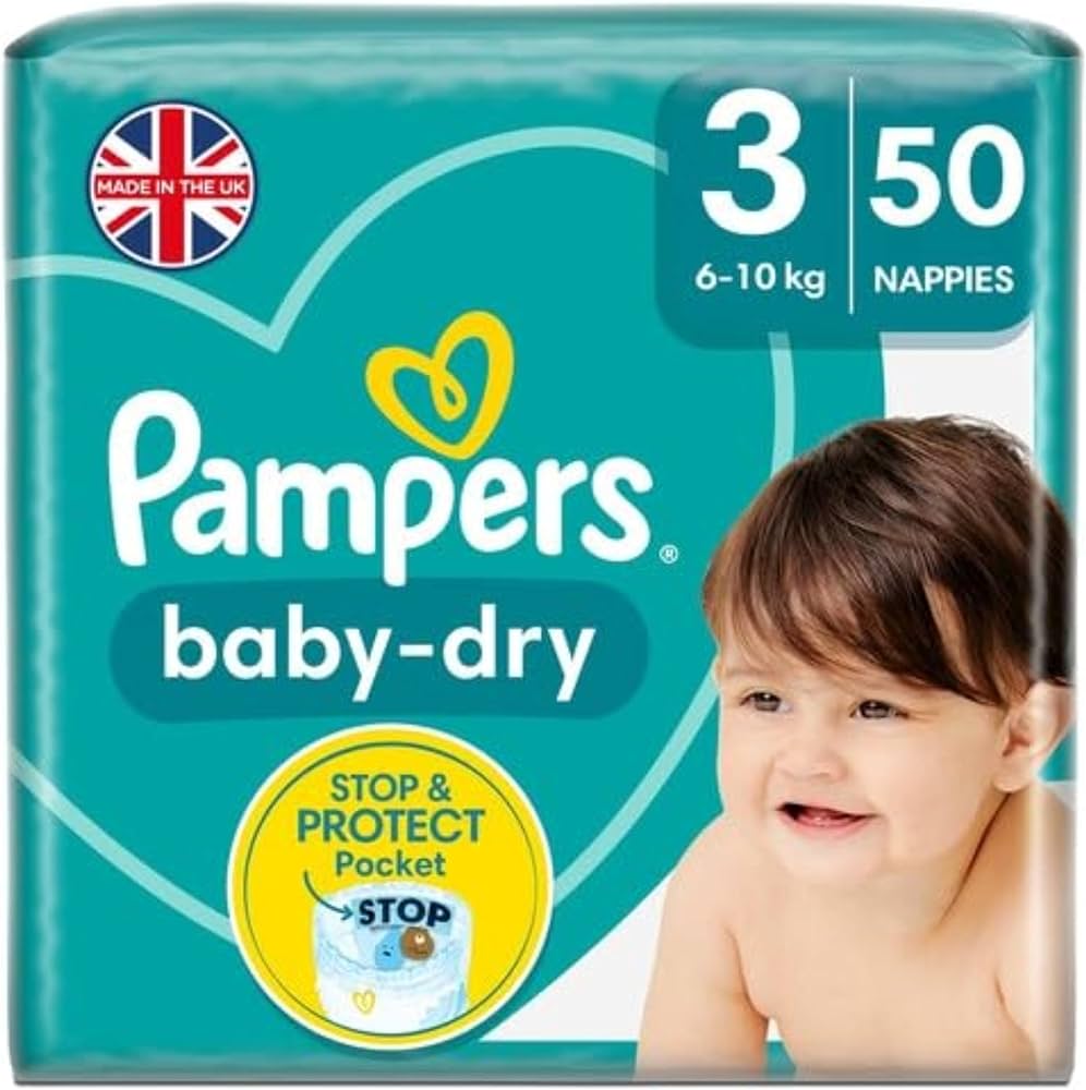 pampers activ dry 3 midi