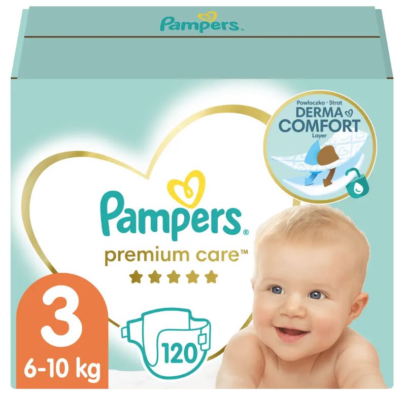 pampers premium care 3 120 allegro