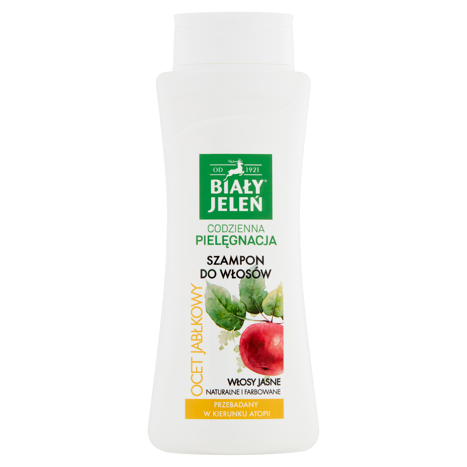 biały jeleń hipoalergiczny szampon do włosów jasnych blond 300ml skład