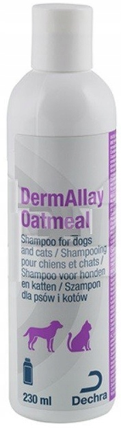 dermallay oatmeal szampon dla psa