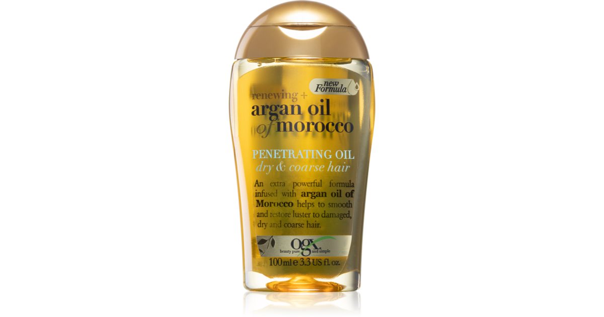 organic world argan oil of morocco olejek do włosów