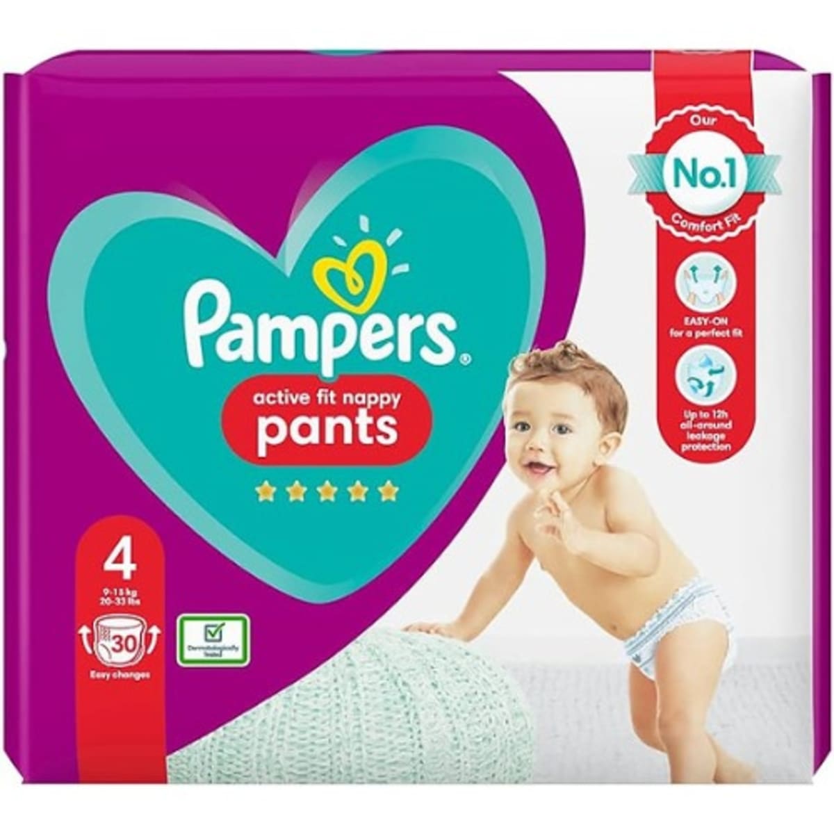 active fit pampers pants