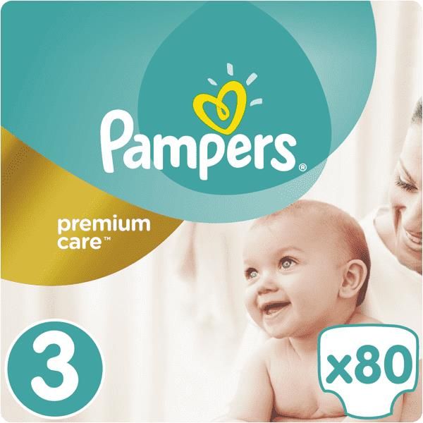 pampers premium care 3 80szt