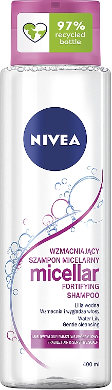 nivea micelarny szampon lilia