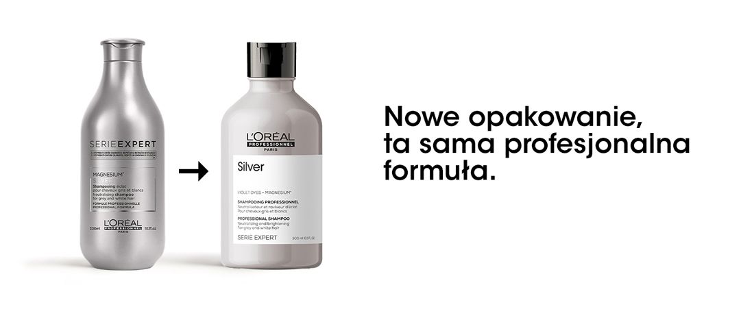 loreal silver szampon minti