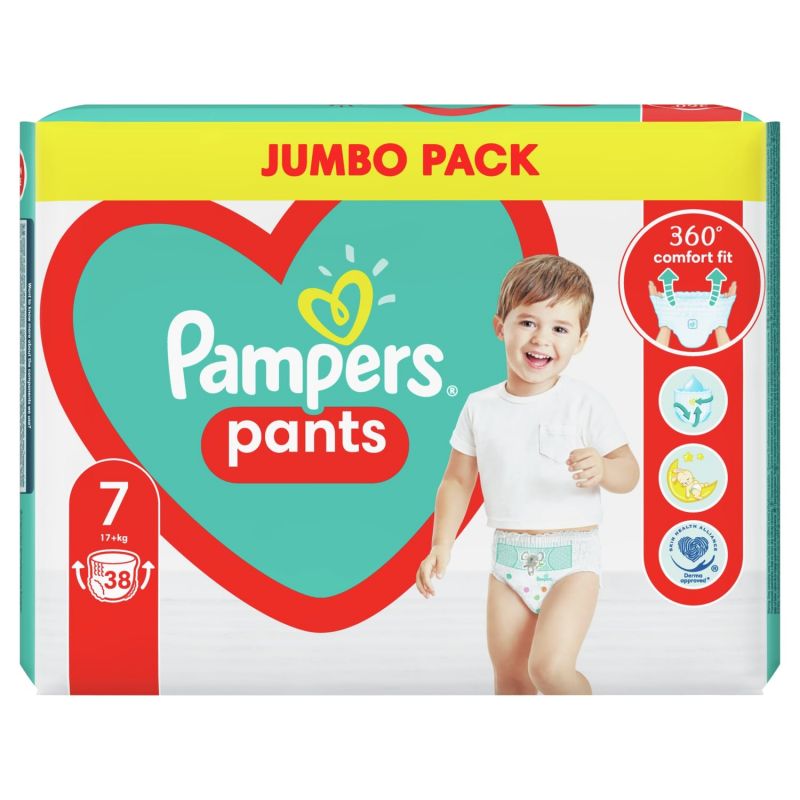 pieluchomajtki pampers pants jambo