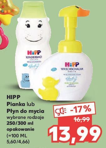 hipp babysanft pianka-kaczuszka do mycia twarzy i rąk 250 ml