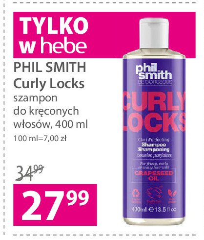 phil smith curly locks szampon opinie