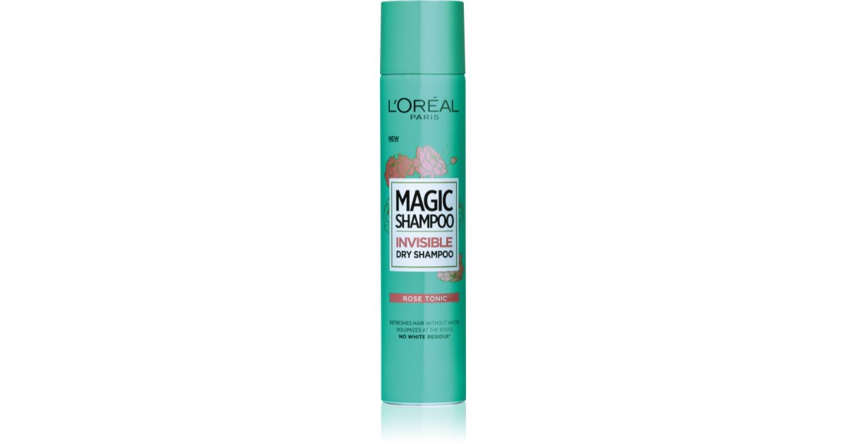 szampon suchy loreal magic rose