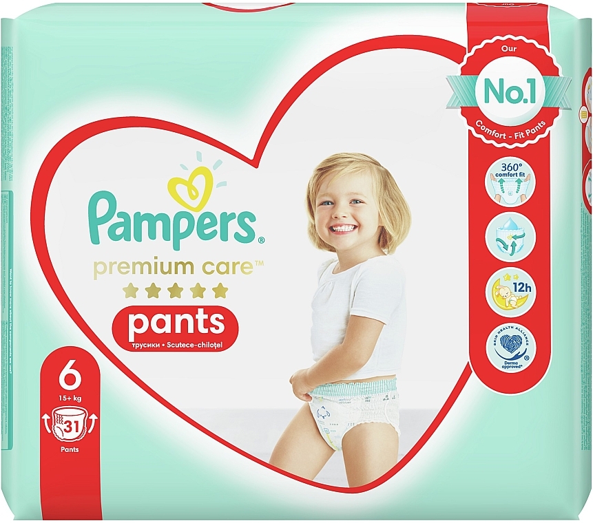 pampers premium care rozmiar 6