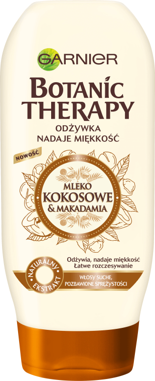 odżywka do włosów garnier kokos