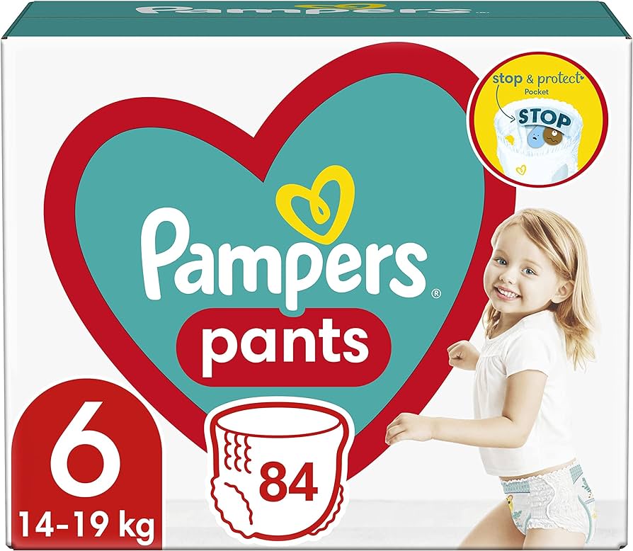 pampers pants plastikowy element