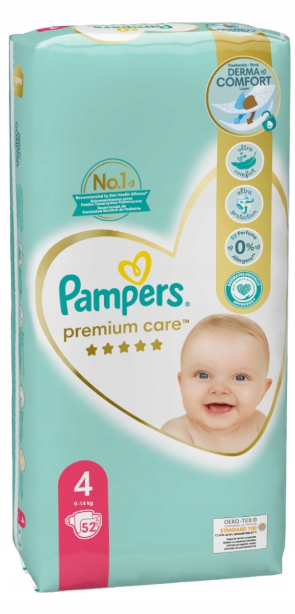 pieluchy pampers 4 52