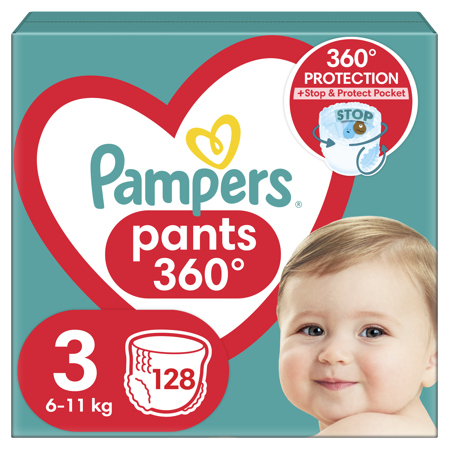 pampers pants tasiemka z tylu