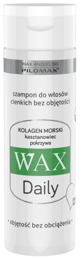 pilomax wax daily szampon do włosów cienkich bez objętości