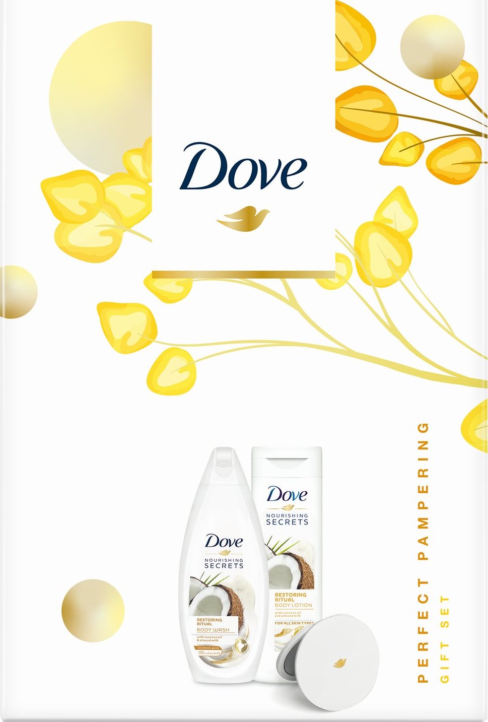 dove pampering gift set