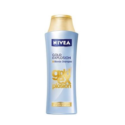 nivea gold blond szampon