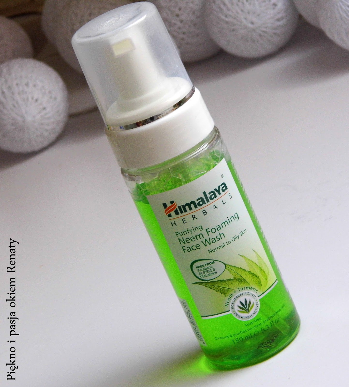 himalaya herbals 150ml pianka do mycia twarzy z miodlą indyjską