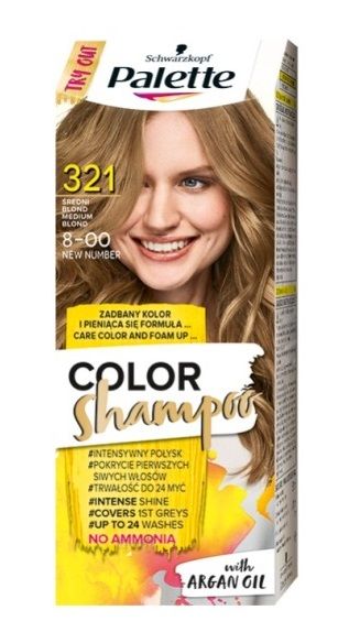 palette złoty blond szampon