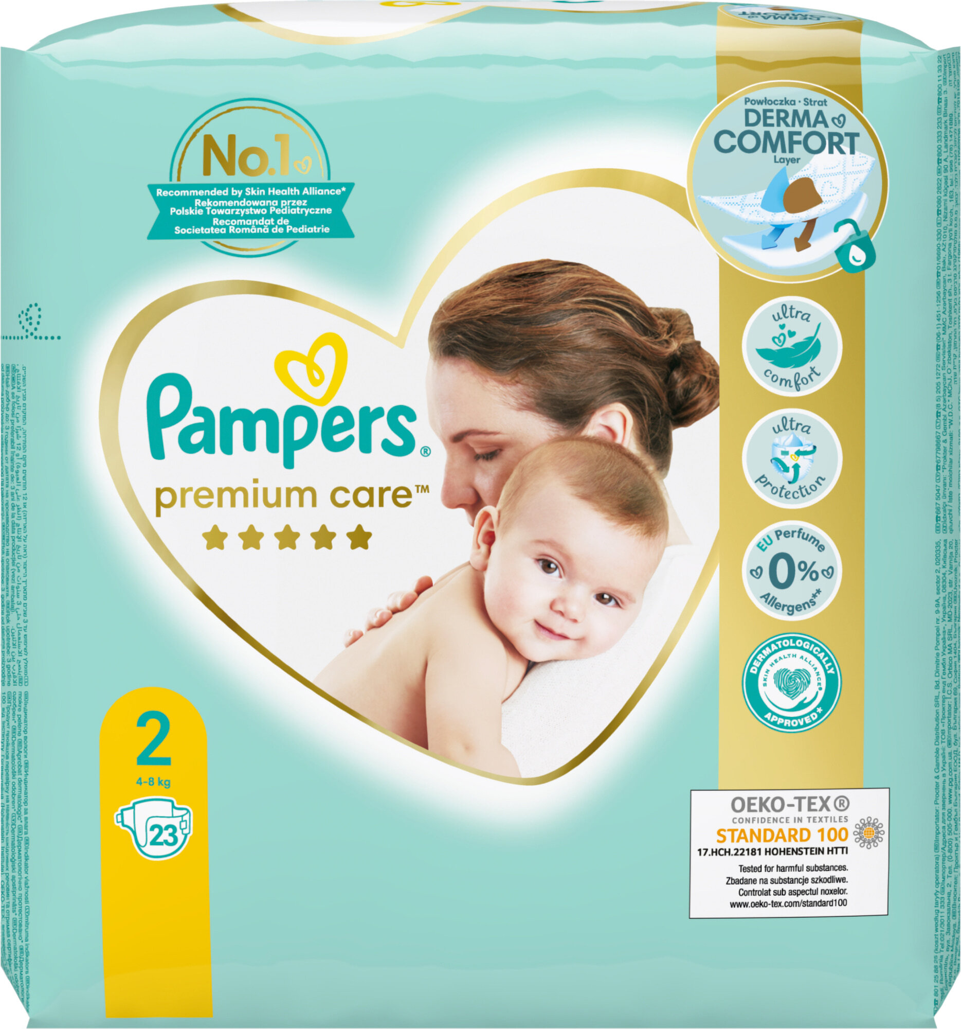 pampers premium care 2 23 szt