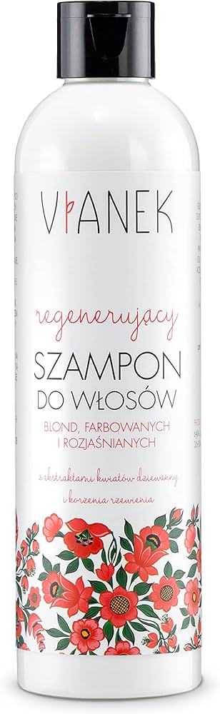 szampon regenerujący do włosów blond vianek