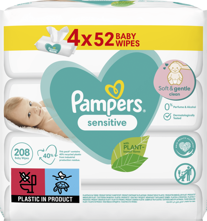 chusteczki pampers sensitive 6