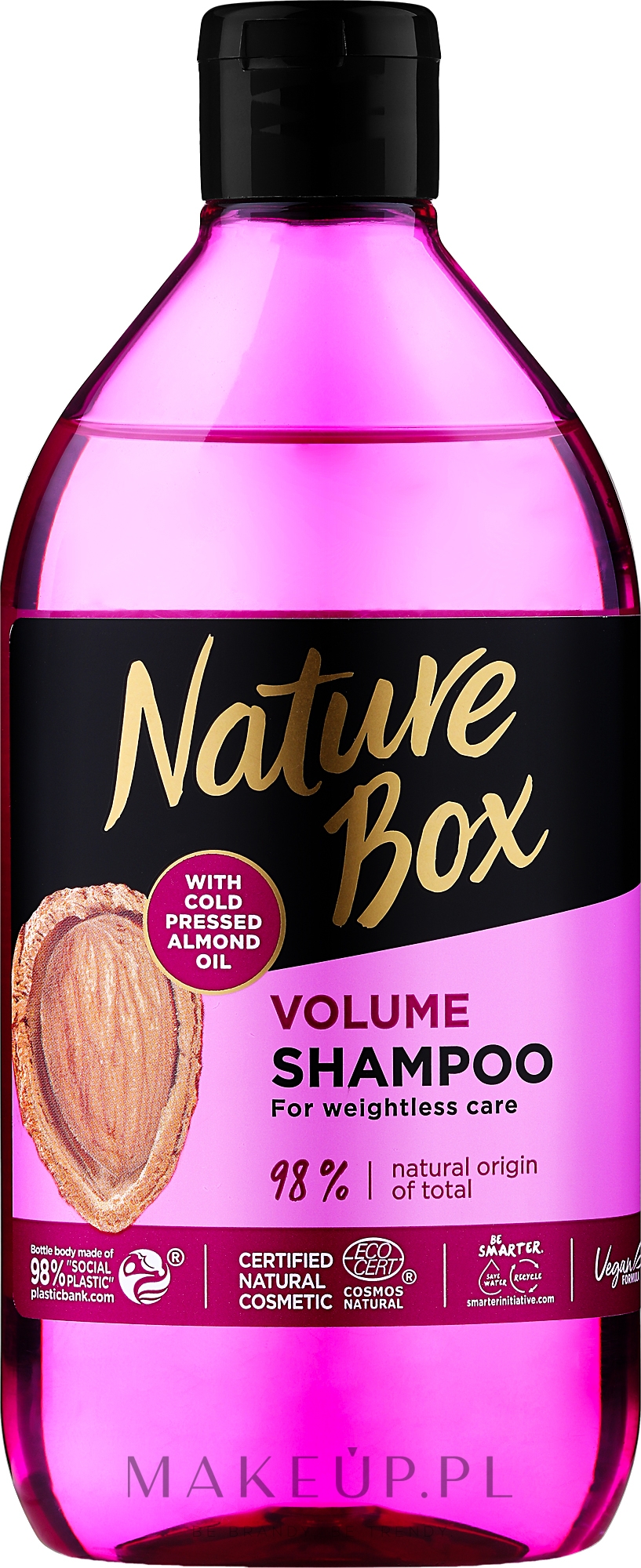 nature box szampon almond