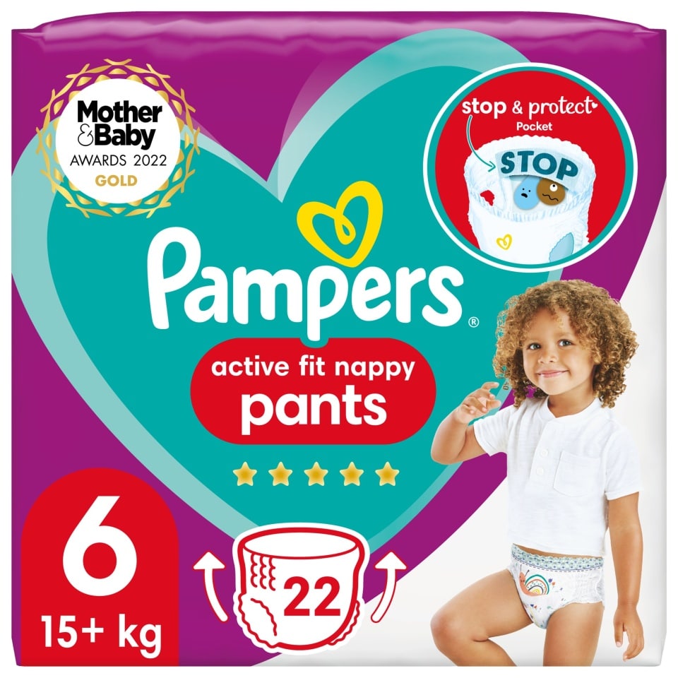 tesco pampers pants 6