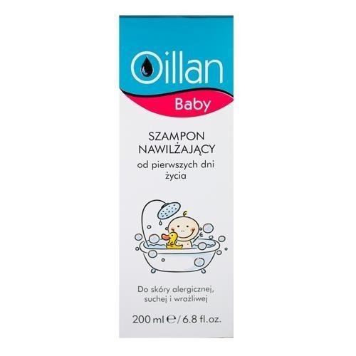 oillan baby szampon nawilżający od urodzenia 200ml srokao