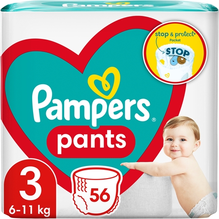 pampers pants rozmiar 3