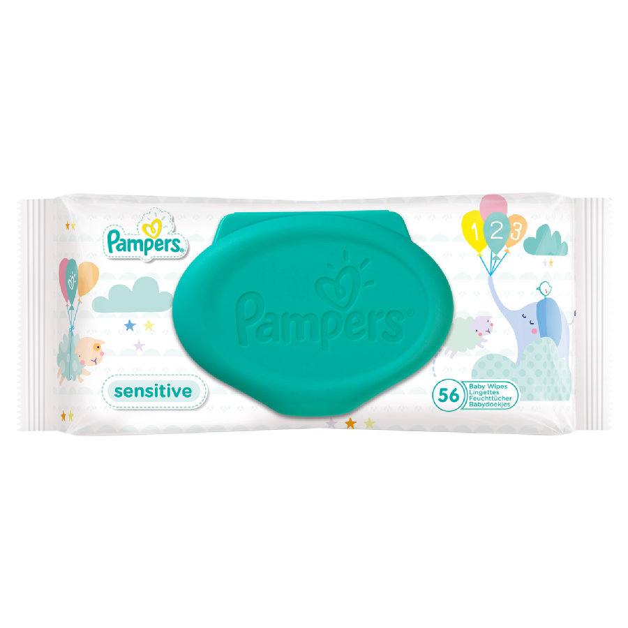 pampers sensitiove z zamknieciem