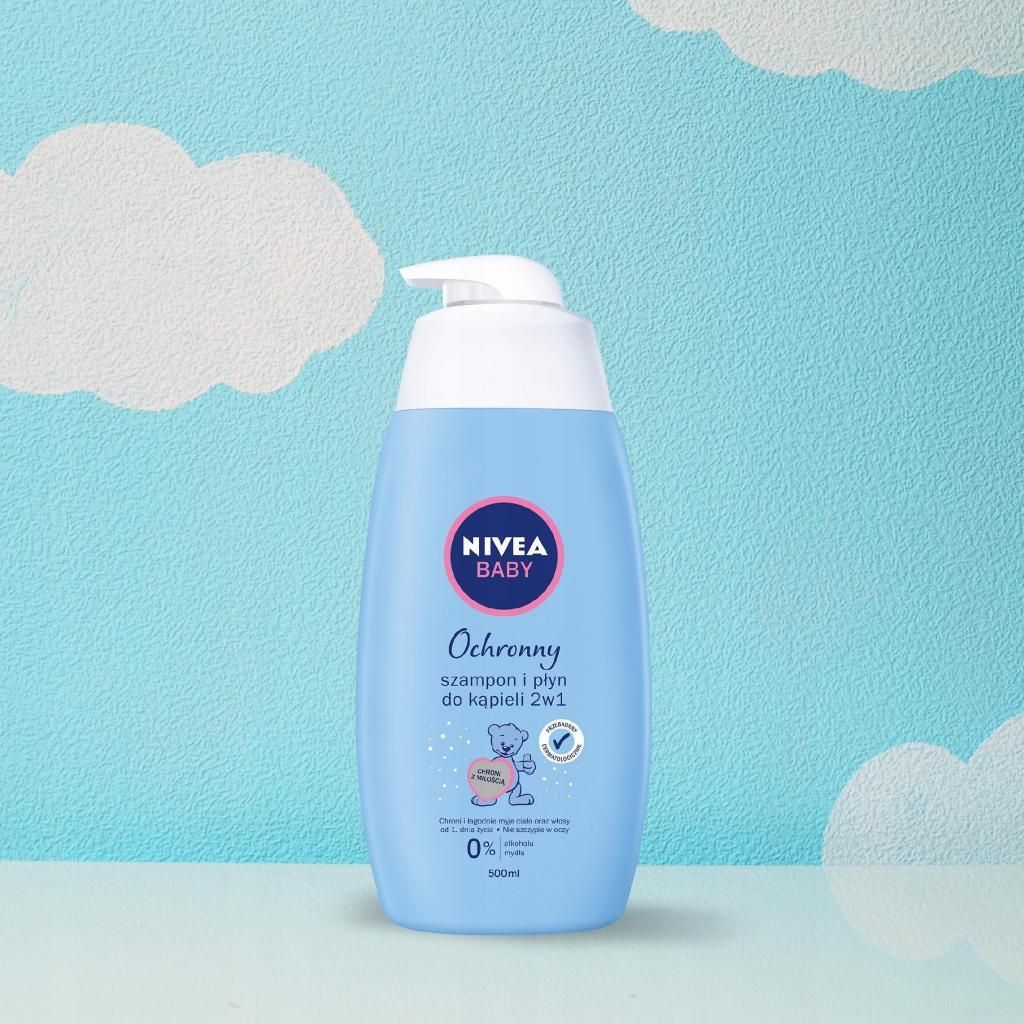 nivea baby ochronny szampon i płyn do kąpieli 2w1 skład