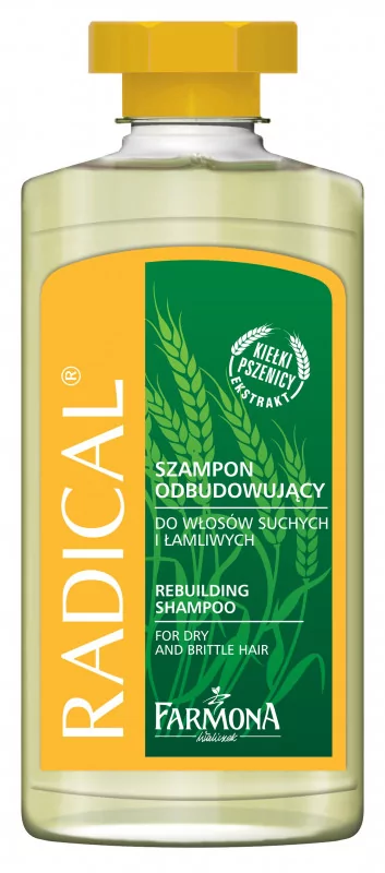 radical szampon odbudowujący włosy suche 330ml