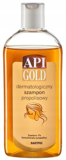 api gold dermatologiczny szampon propolisowy 280ml