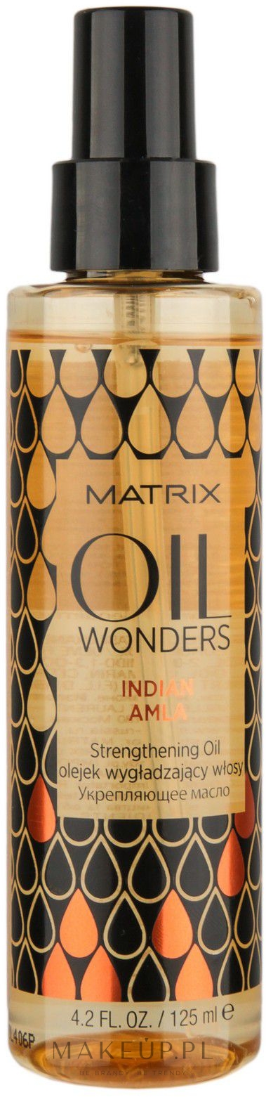 matrix oil wonders indian amla olejek do włosów wygładzający