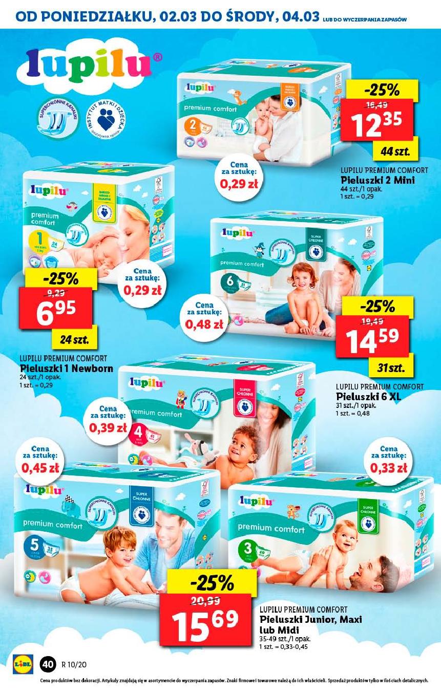 lidl jak czesto sa promocje na pieluchy