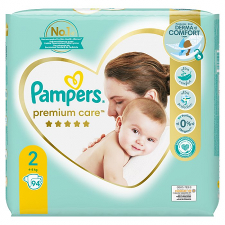 pieluchy pampers premium care 2 mini co oznacza mini