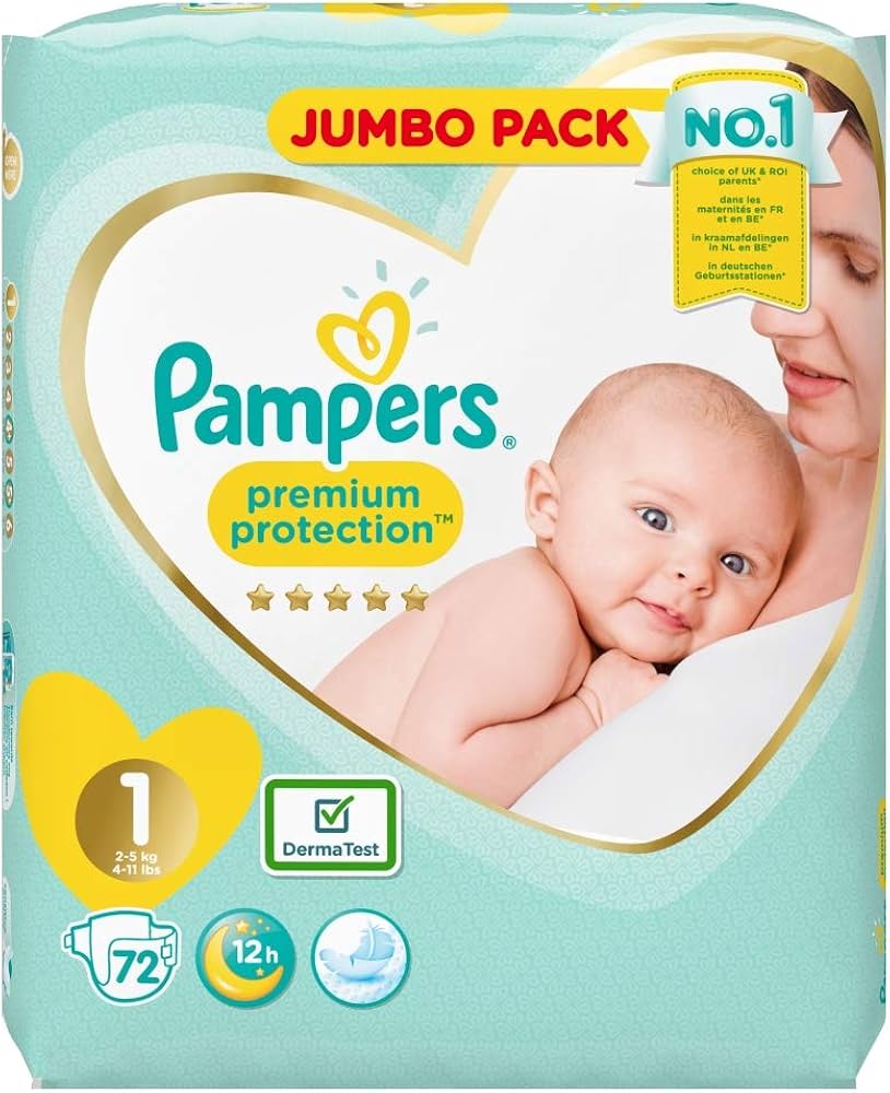 nowe pieluchy pampers