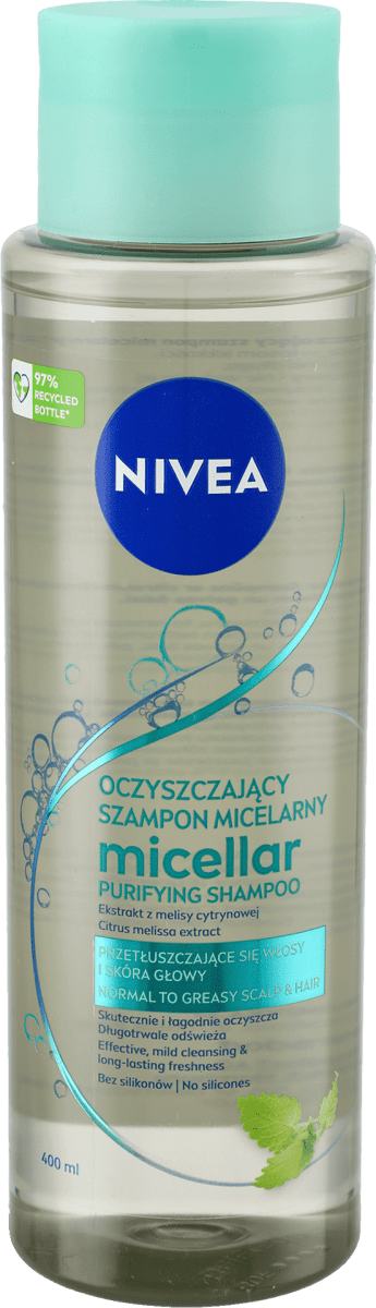 nivea głęboko oczyszczający szampon micelarny