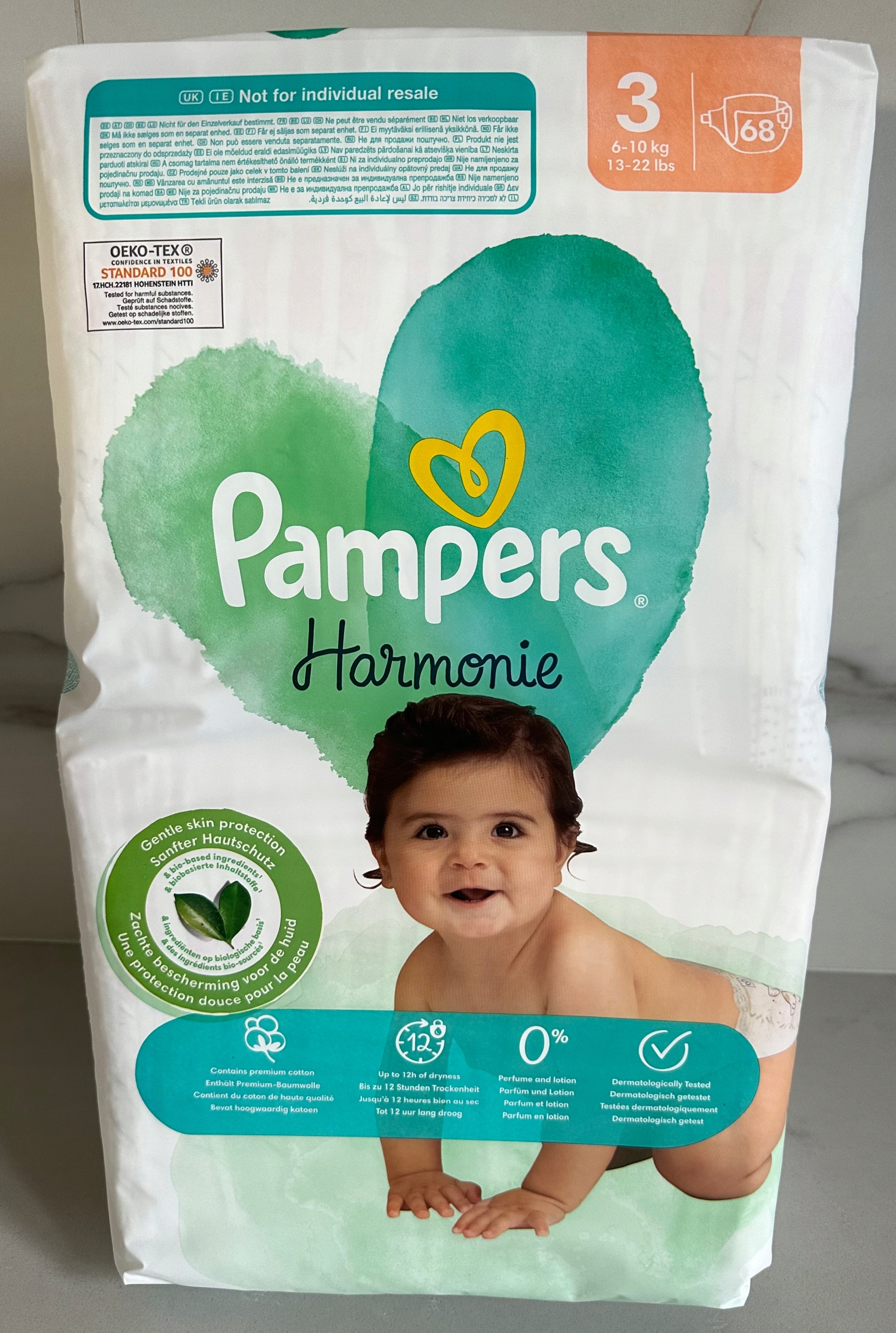 pampers rozmiar 6 68 szt