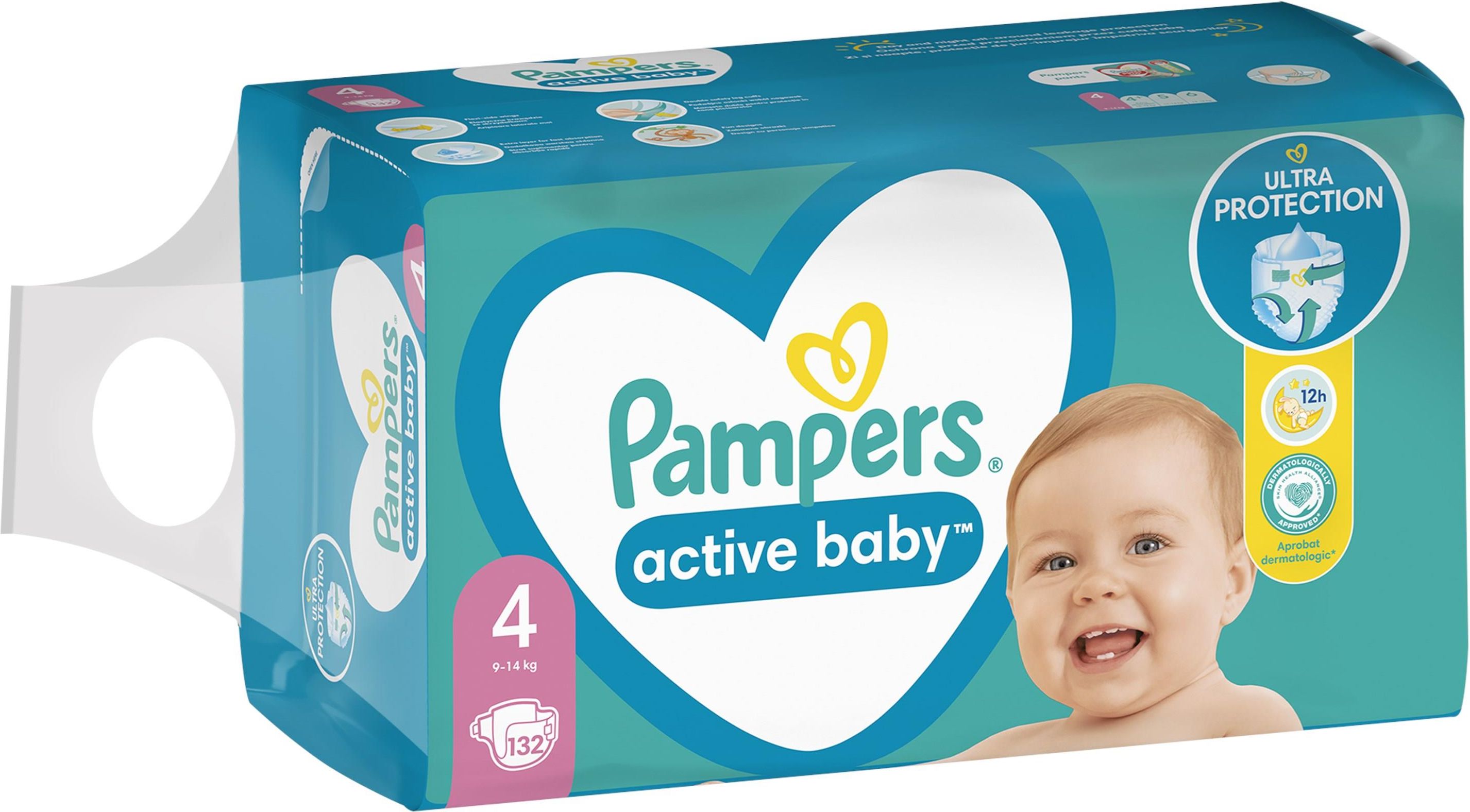 pampers 4 132 sztuki cena