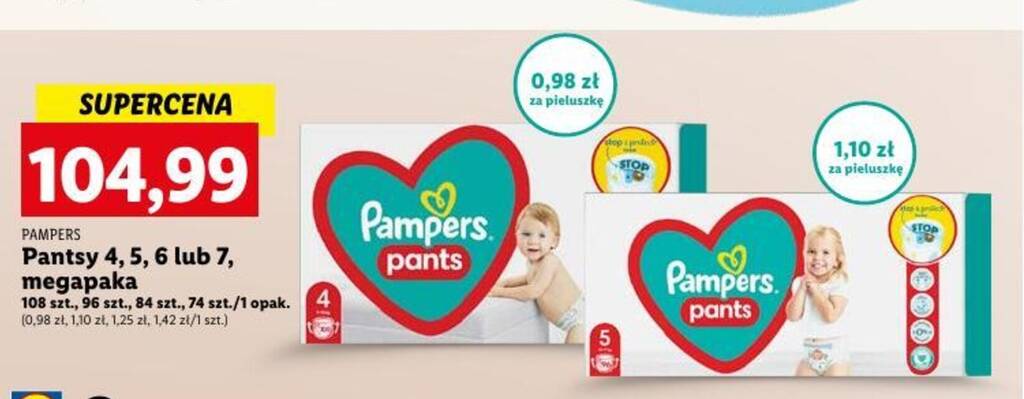 mega paka pampers lidl