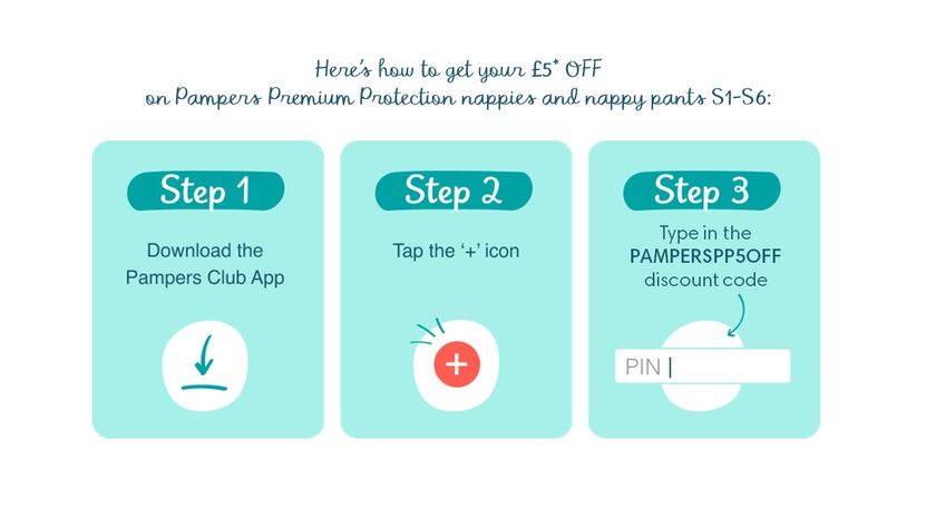 pampers voucher code